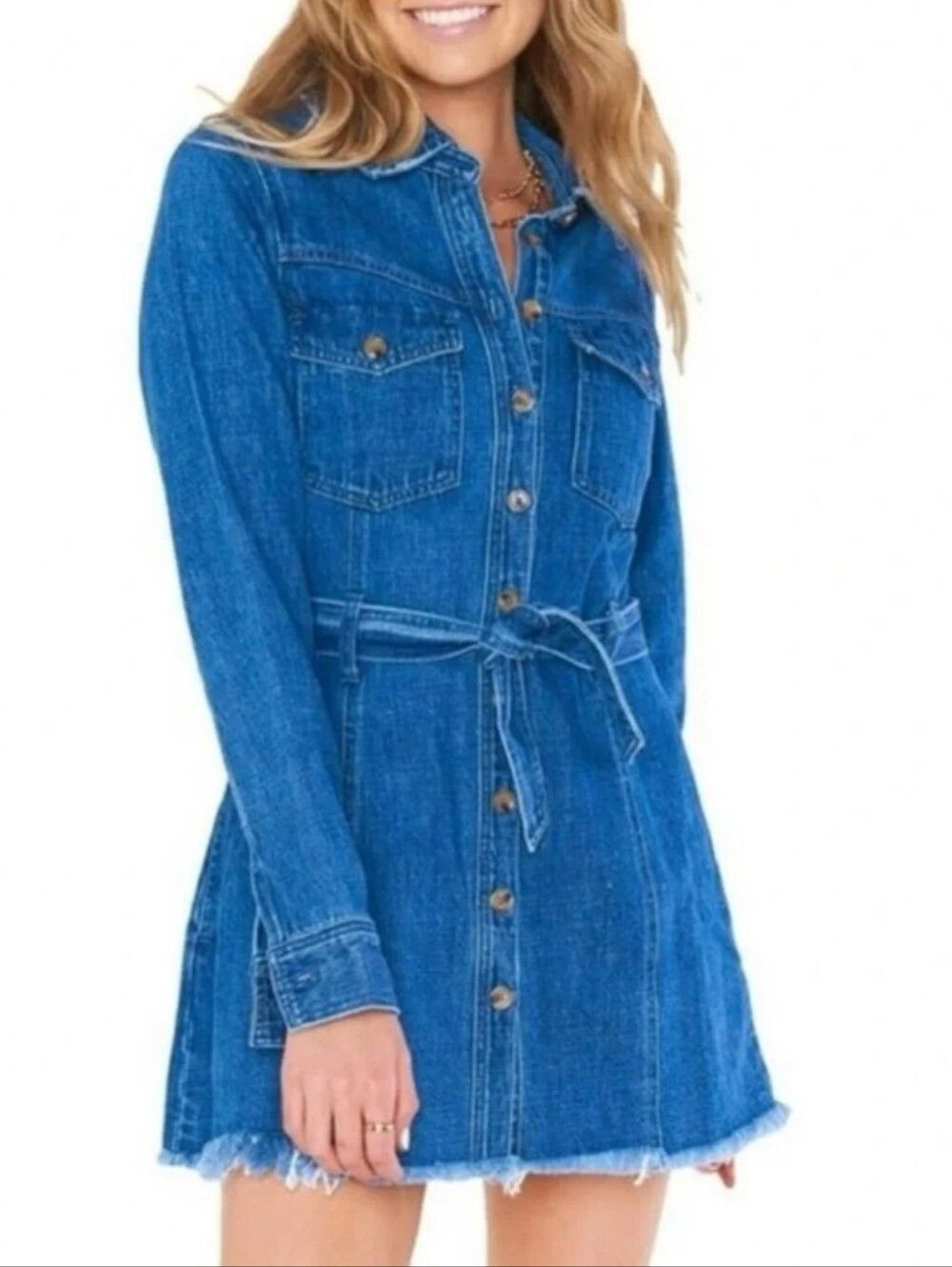 Show Me Your MUMU Denim Dress in XS